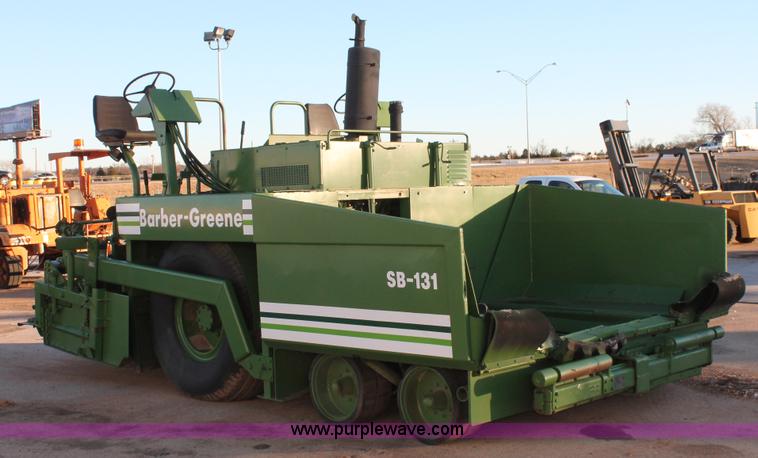 image for item H8064 1982 Barber Greene SB-131 asphalt paver