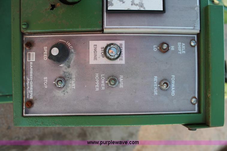 image for item H8064 1982 Barber Greene SB-131 asphalt paver