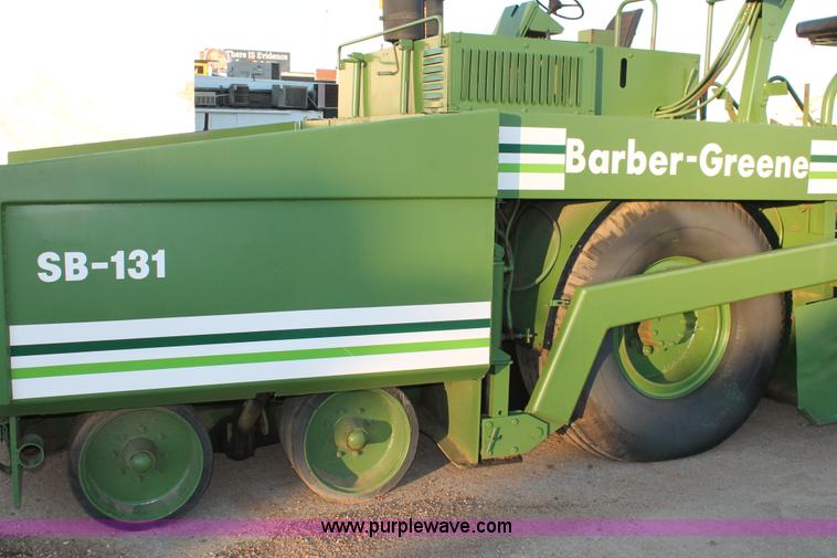 image for item H8064 1982 Barber Greene SB-131 asphalt paver