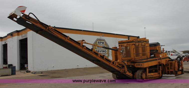 image for item H8071 Gomaco 8500B trimmer placer