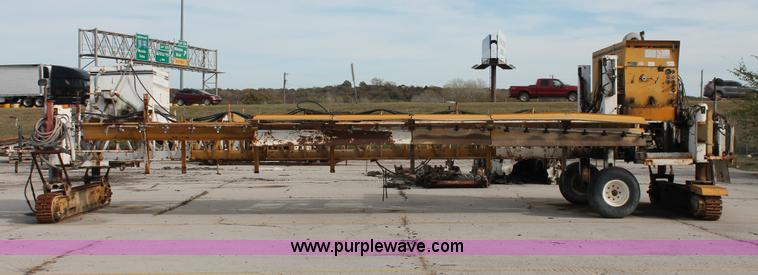 image for item H8072 1994 Gomaco TC-600 texture cure machine