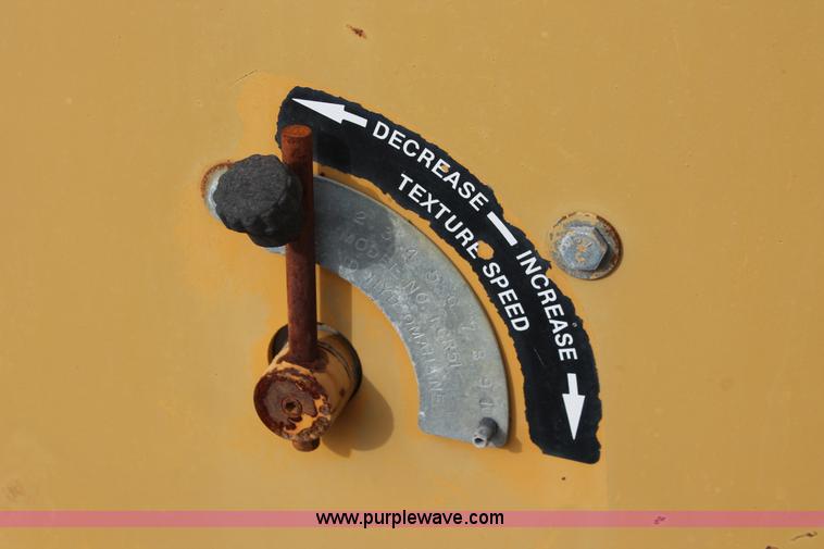 image for item H8072 1994 Gomaco TC-600 texture cure machine