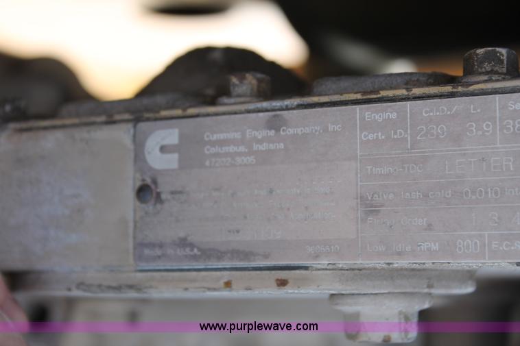 image for item H8072 1994 Gomaco TC-600 texture cure machine