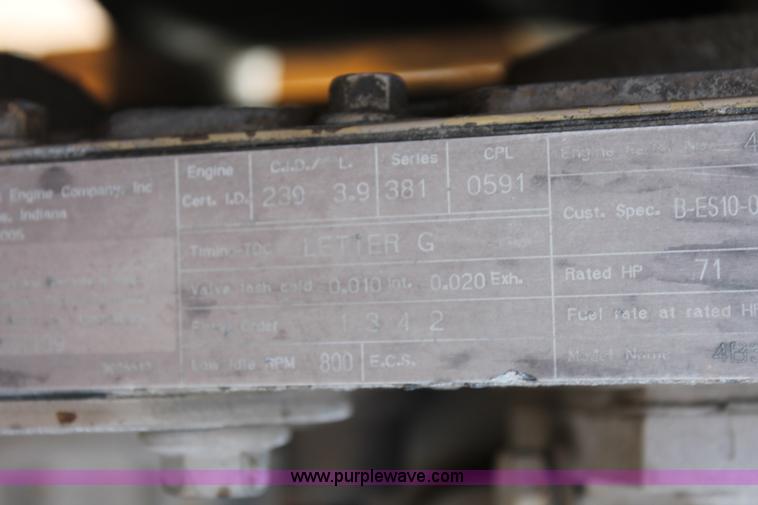 image for item H8072 1994 Gomaco TC-600 texture cure machine