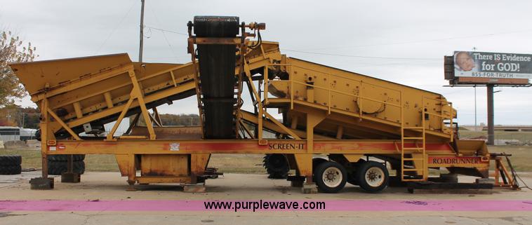 image for item H8075 CEC Screen-It 6 x 16 Road Runner Series II screen plant