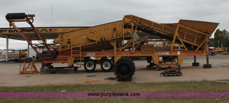 image for item H8075 CEC Screen-It 6 x 16 Road Runner Series II screen plant