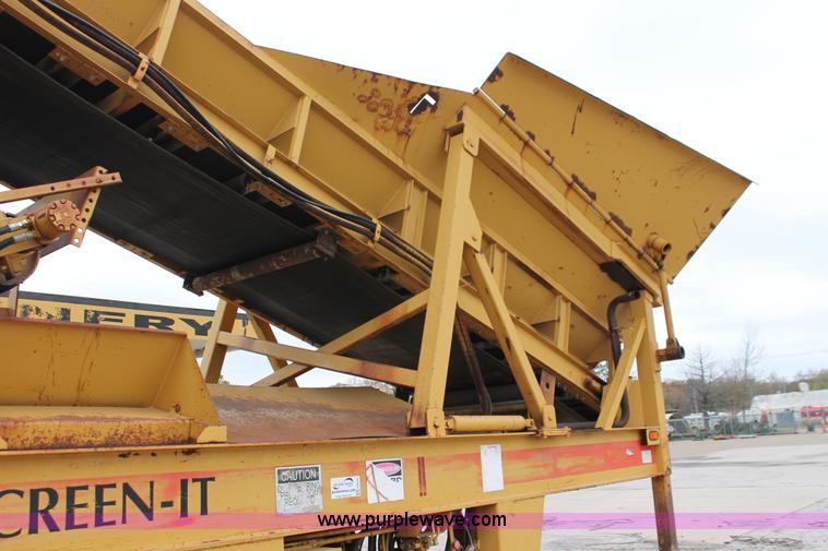 image for item H8075 CEC Screen-It 6 x 16 Road Runner Series II screen plant