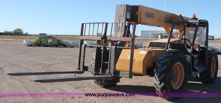 image for item J1351 1998 Case 686G telehandler