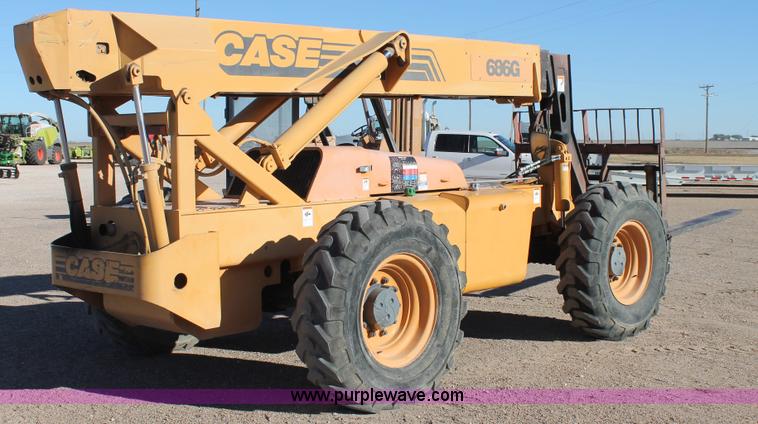 image for item J1351 1998 Case 686G telehandler