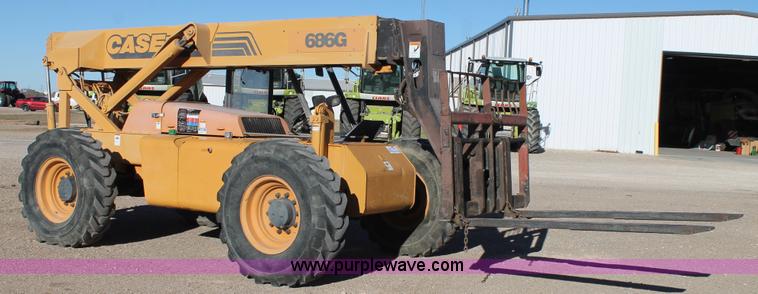 image for item J1351 1998 Case 686G telehandler