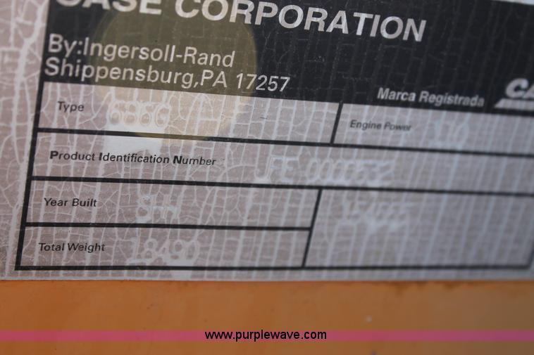 image for item J1351 1998 Case 686G telehandler