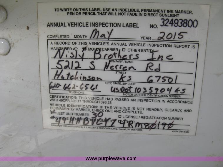 image for item J2987 2004 Sterling Condor truck cab and chassis