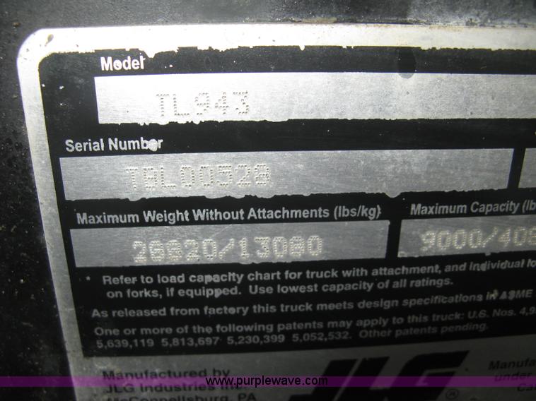 image for item J2998 Caterpillar TL943 telehandler