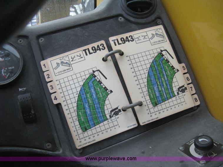image for item J2998 Caterpillar TL943 telehandler