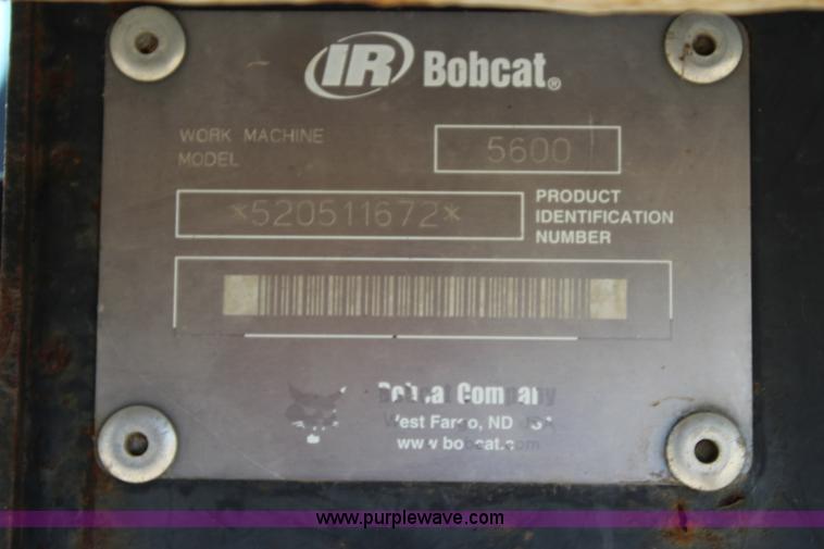 image for item J3546 2003 Bobcat Toolcat 5600 utility work machine
