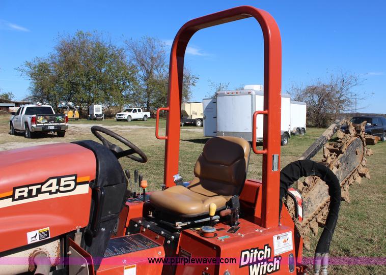 image for item J4256 2012 Ditch Witch RT45 trencher