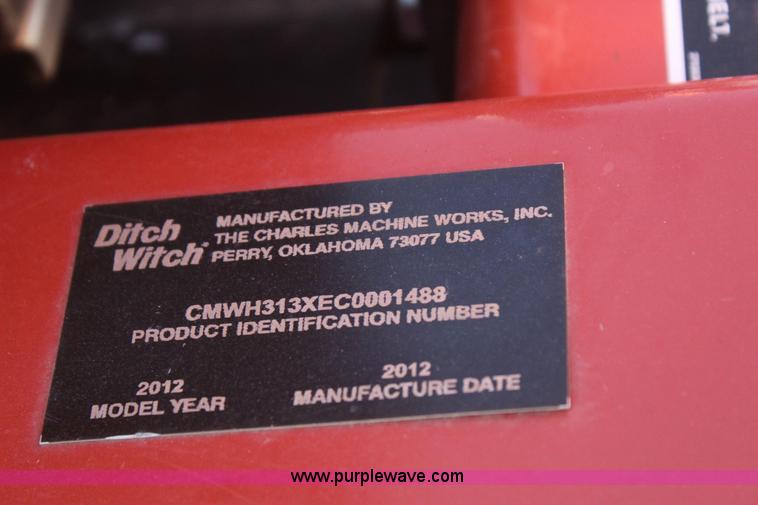 image for item J4256 2012 Ditch Witch RT45 trencher