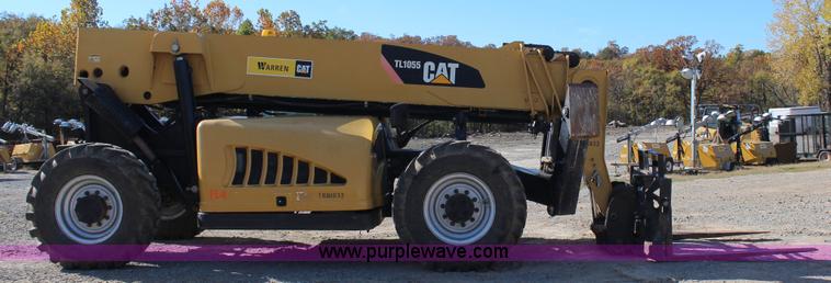 image for item J4262 2008 Caterpillar TL1055 telehandler