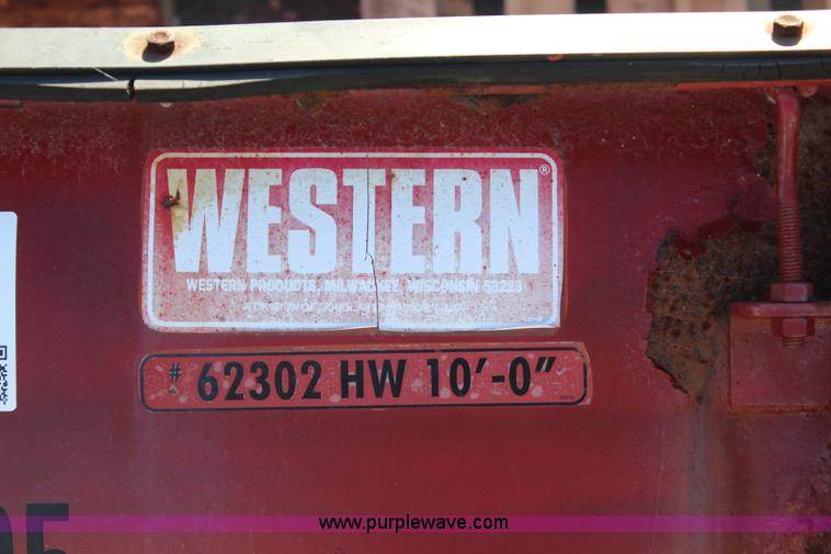 image for item J4538 Western snow plow