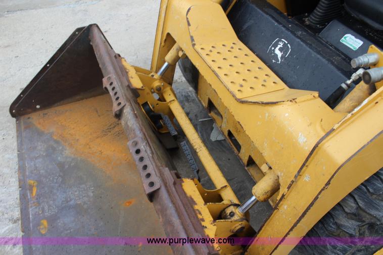 image for item J4578 2012 John Deere 313 skid steer