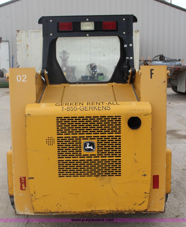 image for item J4579 2011 John Deere 313 skid steer