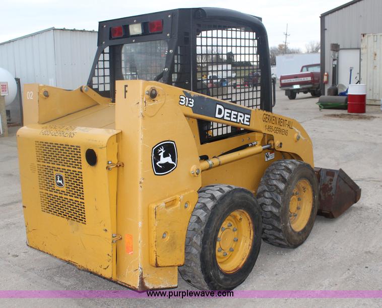 image for item J4579 2011 John Deere 313 skid steer