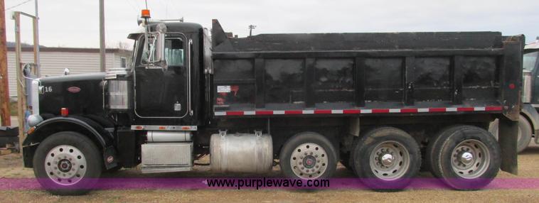 image for item L3903 1987 Peterbilt 349 dump truck