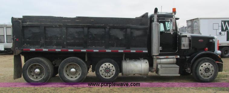 image for item L3903 1987 Peterbilt 349 dump truck