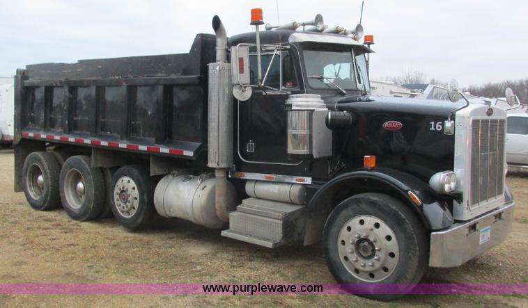image for item L3903 1987 Peterbilt 349 dump truck