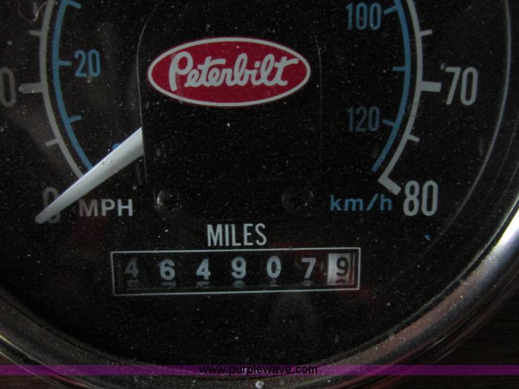 image for item L3903 1987 Peterbilt 349 dump truck