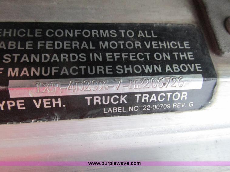 image for item L3903 1987 Peterbilt 349 dump truck