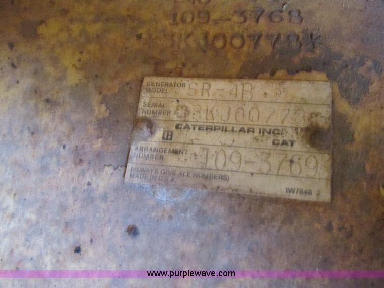 image for item L3904 Caterpillar generator