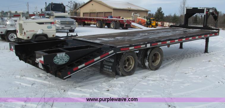 image for item L3907 2007 Felling FT-20 equipment trailer