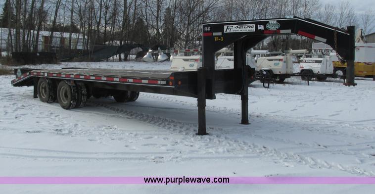image for item L3907 2007 Felling FT-20 equipment trailer