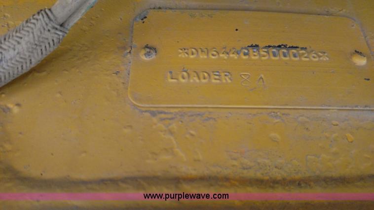 image for item L6010 1983 John Deere 644C wheel loader
