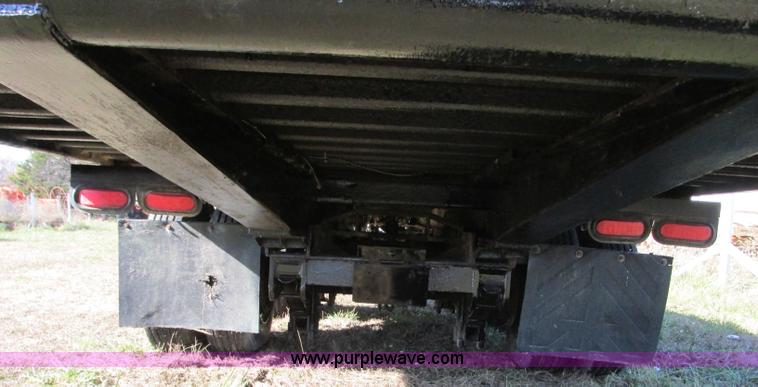 image for item N9302 1975 Landall drop deck trailer