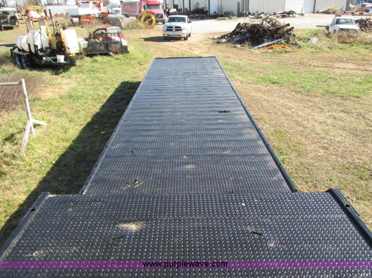 image for item N9302 1975 Landall drop deck trailer