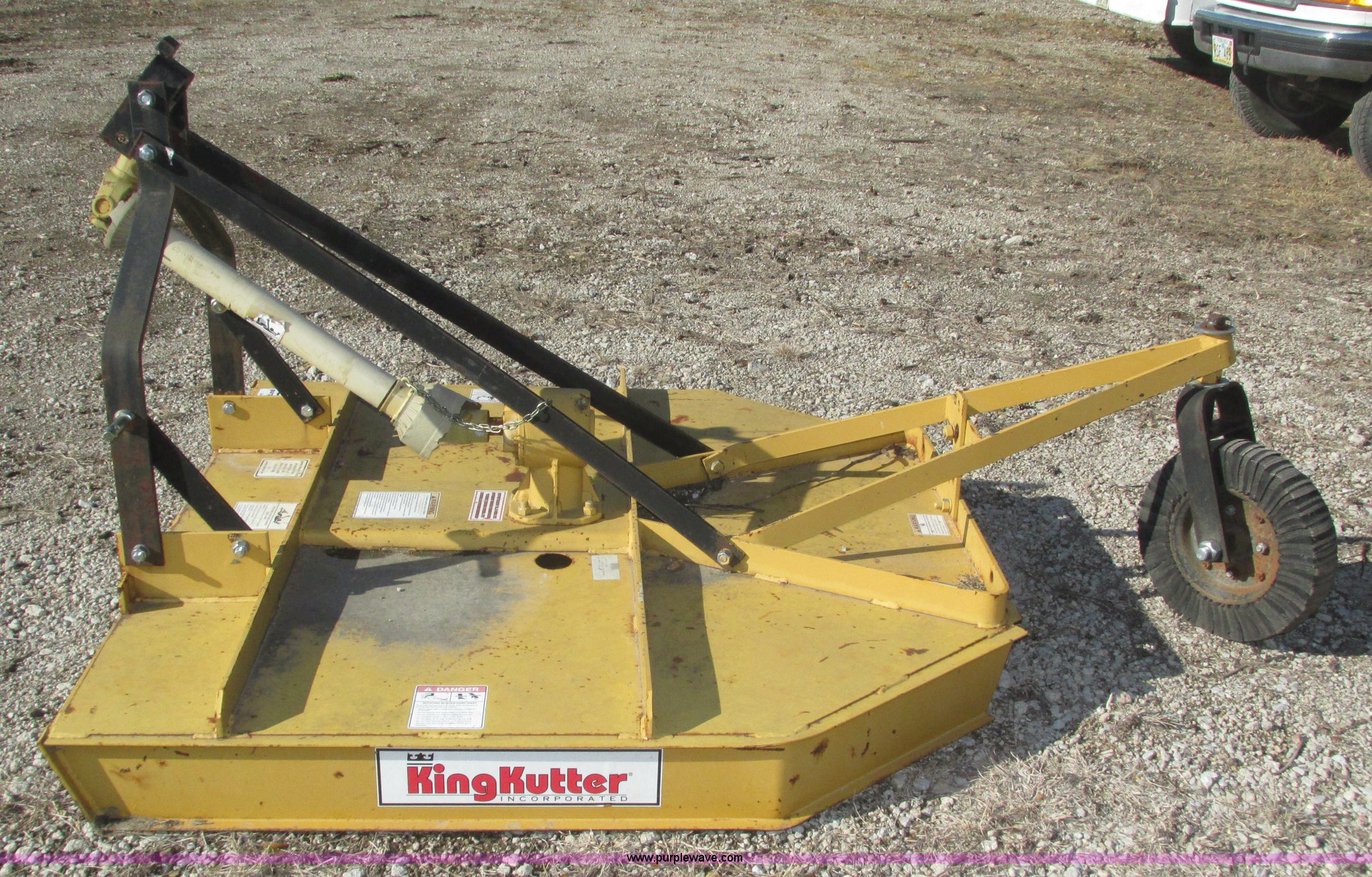 King Kutter rotary mower in Lincoln, NE Item H1036 sold Purple Wave