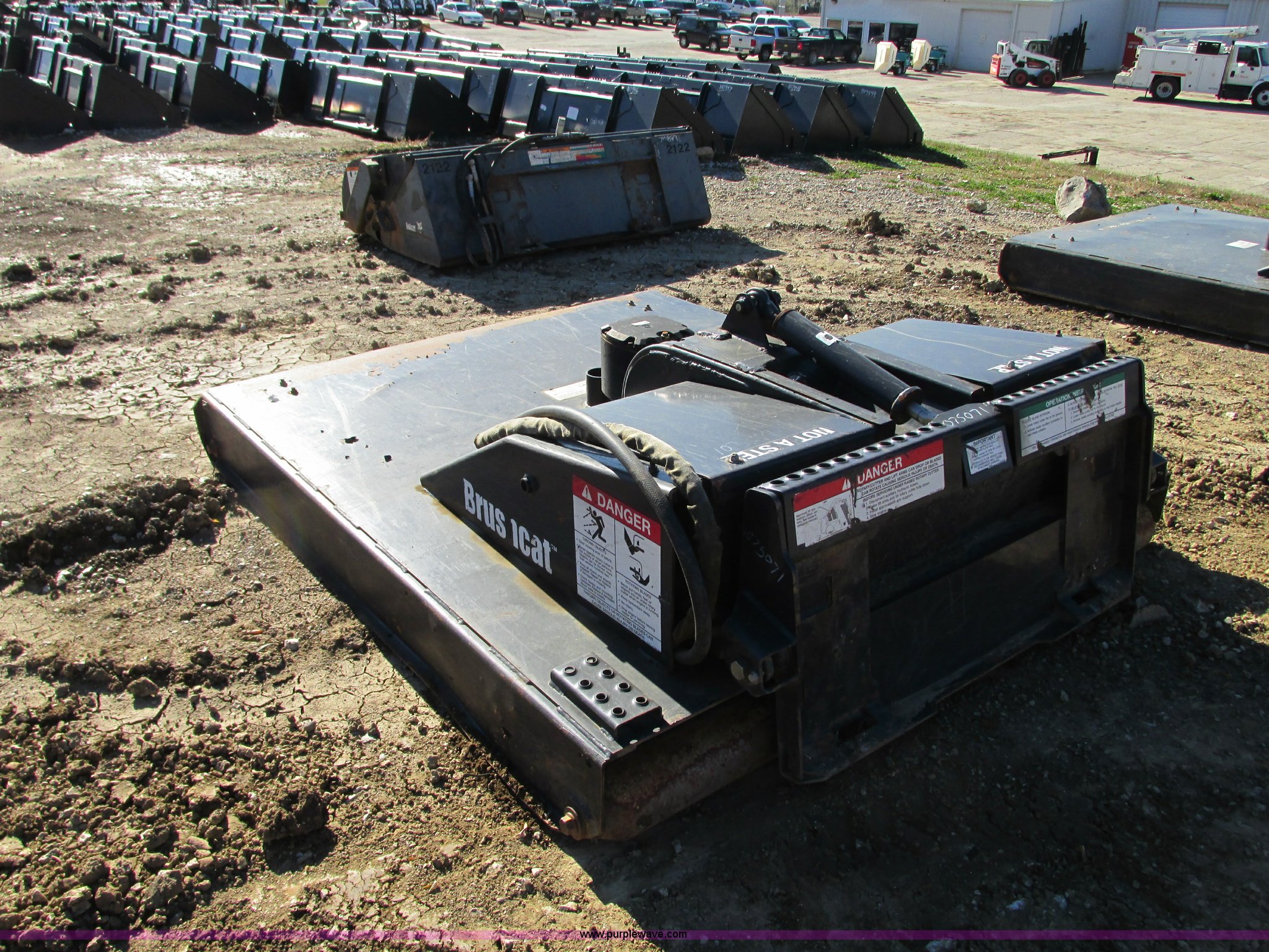2013 Bobcat skid steer mower in Blue Springs, MO Item N9285 sold