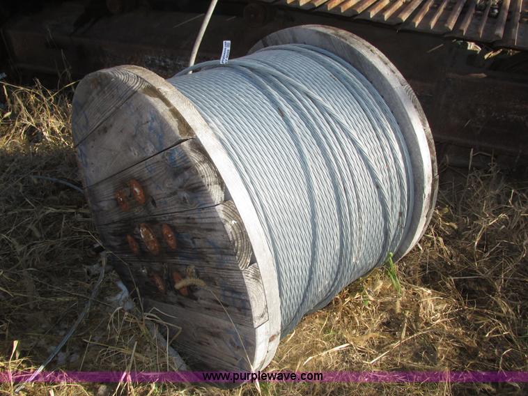 image for item AV9028 (2) Bekaert galvanized 1/2" cable spools