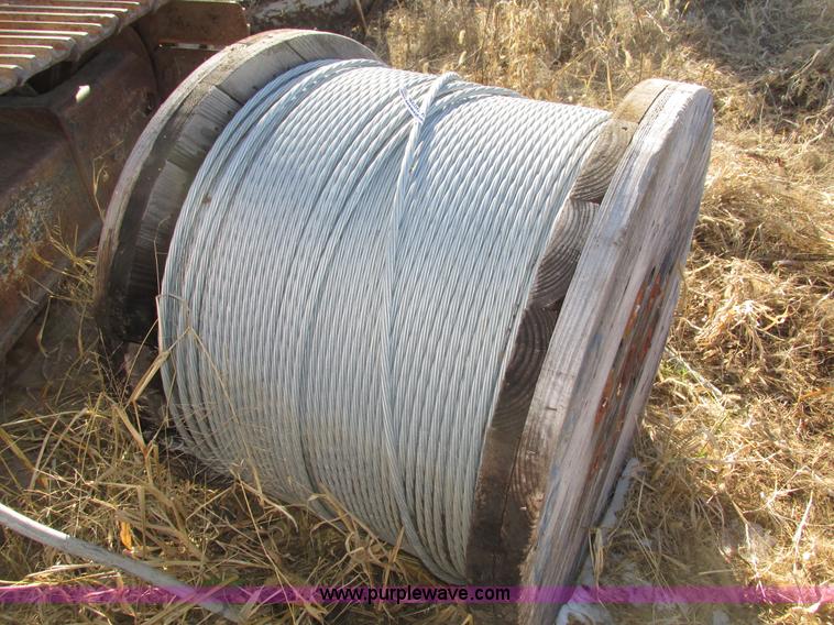 image for item AV9028 (2) Bekaert galvanized 1/2" cable spools