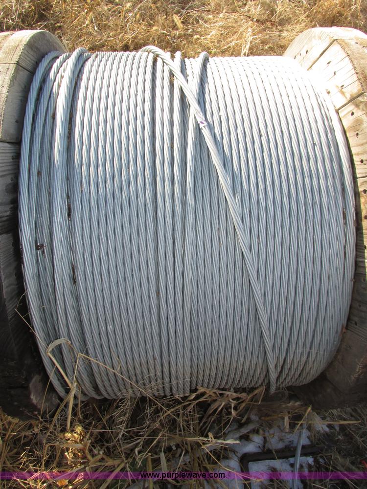 image for item AV9028 (2) Bekaert galvanized 1/2" cable spools