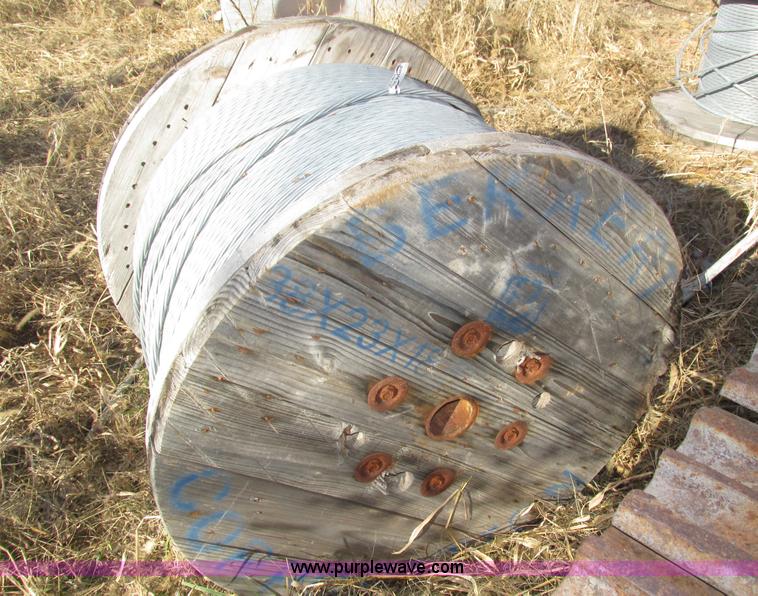 image for item AV9028 (2) Bekaert galvanized 1/2" cable spools