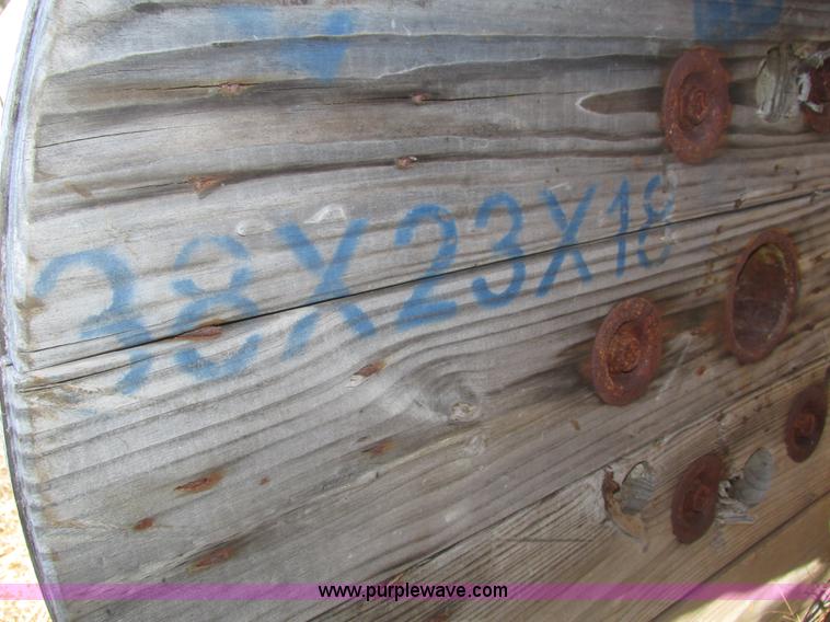image for item AV9028 (2) Bekaert galvanized 1/2" cable spools