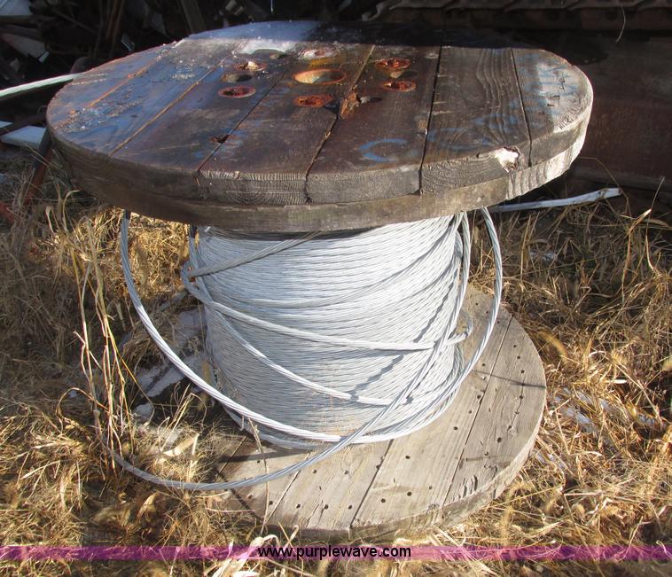 image for item AV9028 (2) Bekaert galvanized 1/2" cable spools