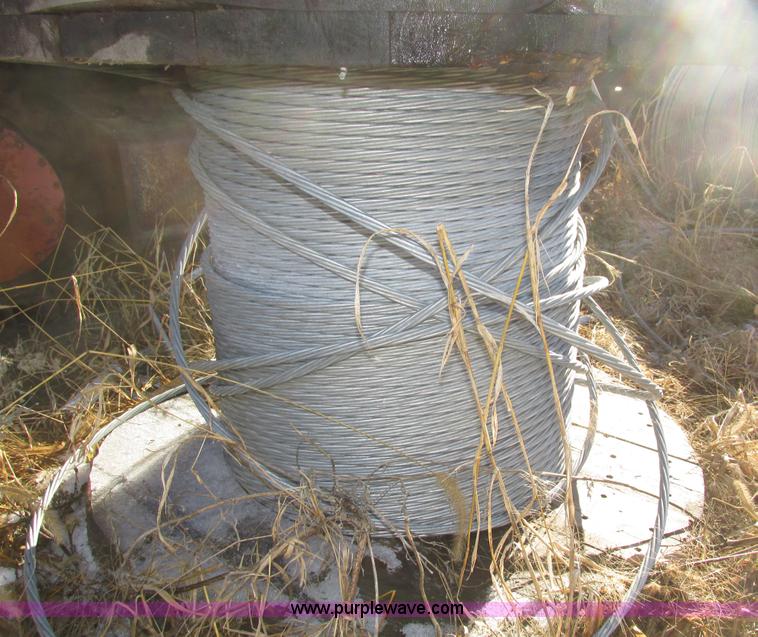 image for item AV9028 (2) Bekaert galvanized 1/2" cable spools