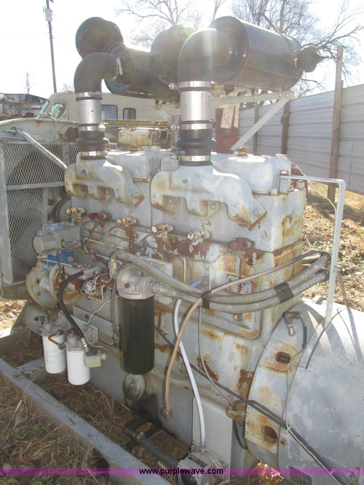 image for item AV9032 Allis Chalmers 6DC-844 six cylinder diesel engine