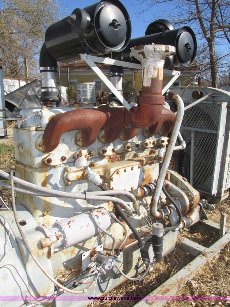 image for item AV9032 Allis Chalmers 6DC-844 six cylinder diesel engine