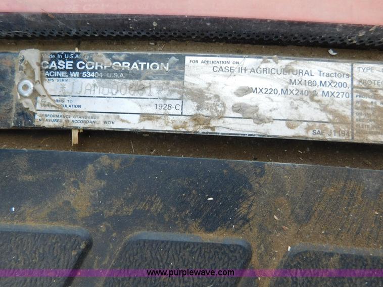 image for item AW9327 1998 Case IH MX240 MFWD tractor