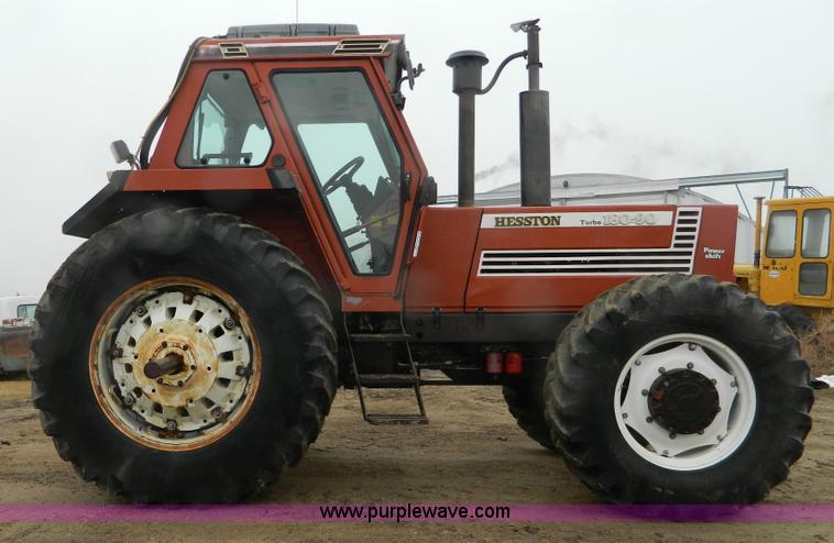 image for item AX9585 1990 Hesston 180-90 MFWD tractor